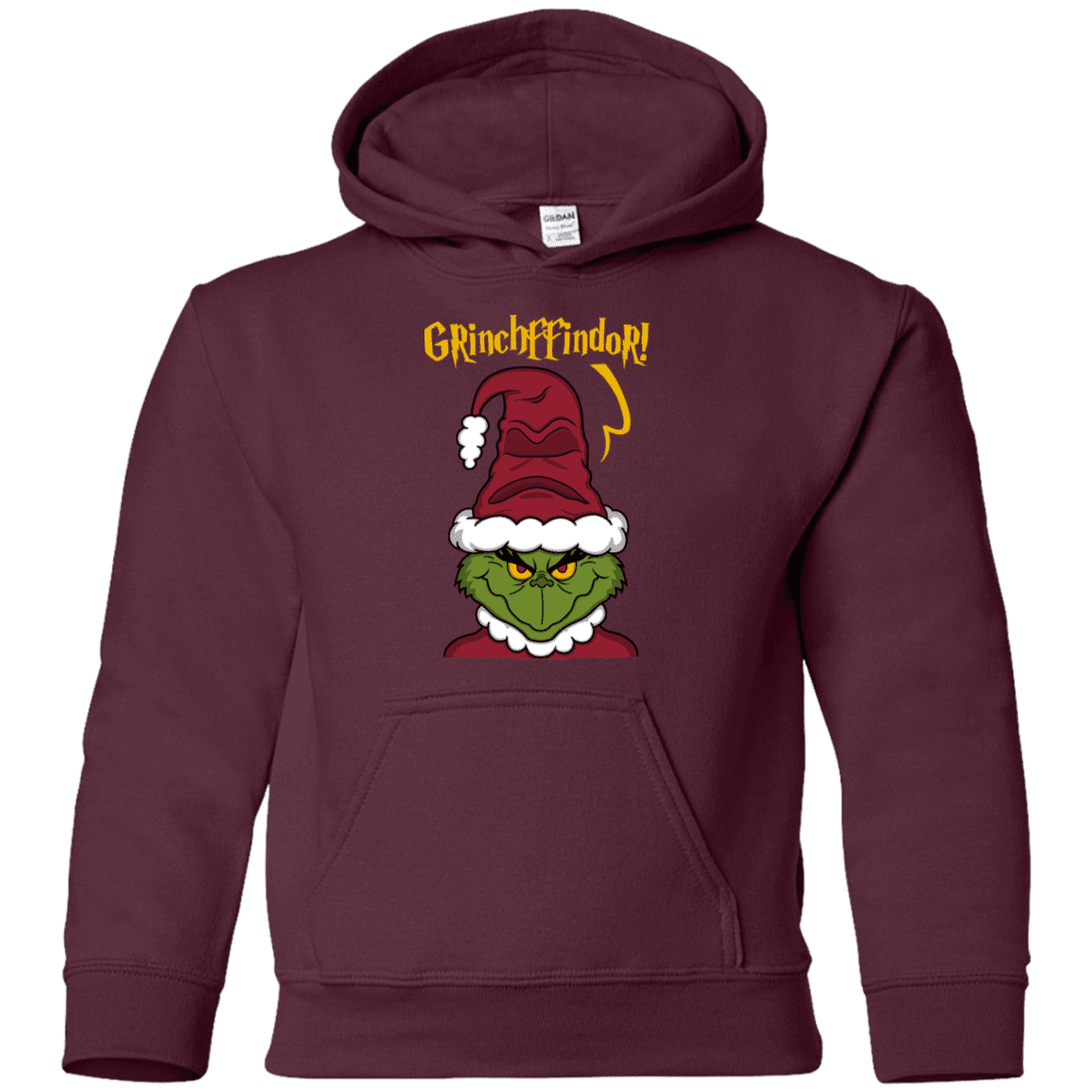 Sweatshirts Maroon / YS Grinchffindor Youth Hoodie