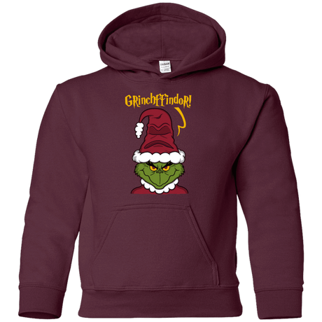 Sweatshirts Maroon / YS Grinchffindor Youth Hoodie