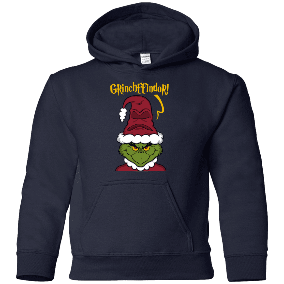 Sweatshirts Navy / YS Grinchffindor Youth Hoodie