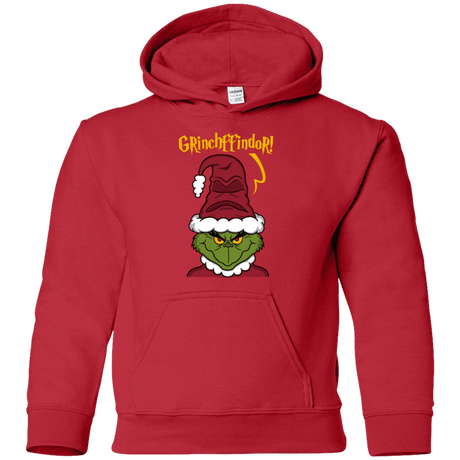 Sweatshirts Red / YS Grinchffindor Youth Hoodie