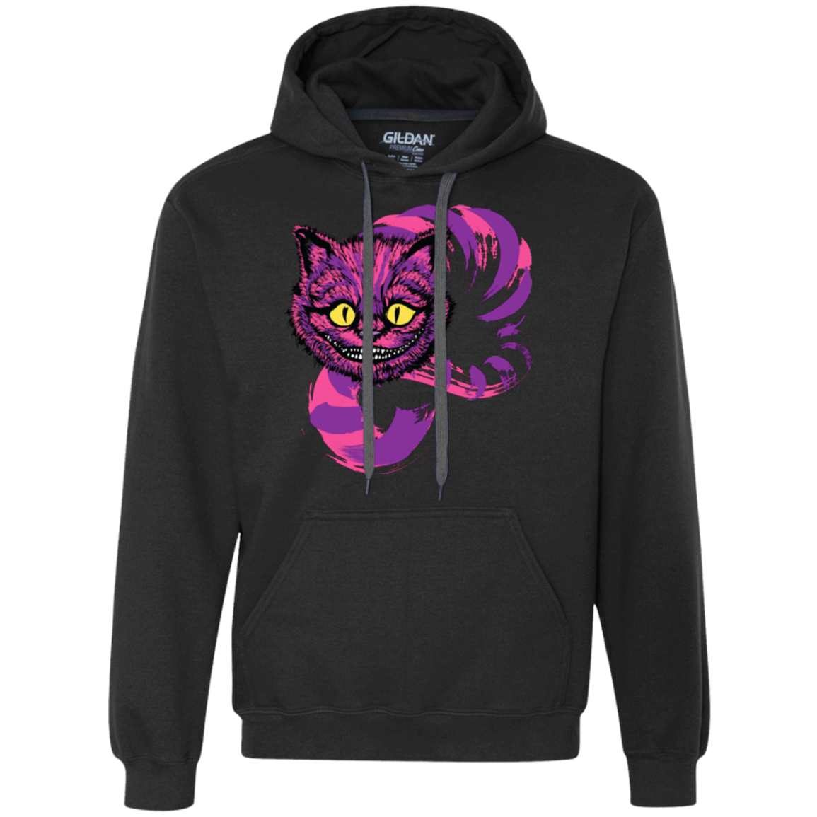 Sweatshirts Black / Small Grinning Like A Cheshire Cat 2 Premium Fleece Hoodie