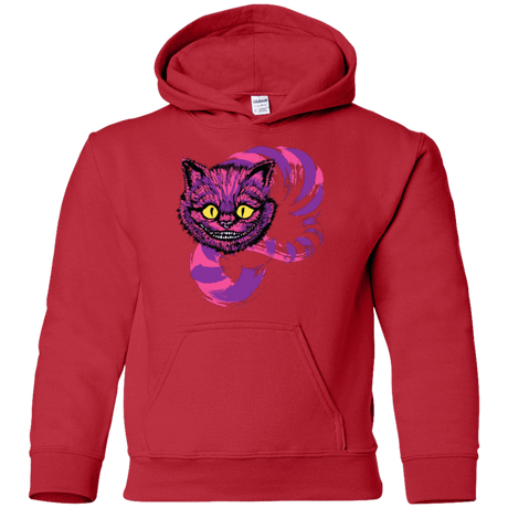 Sweatshirts Red / YS Grinning Like A Cheshire Cat 2 Youth Hoodie
