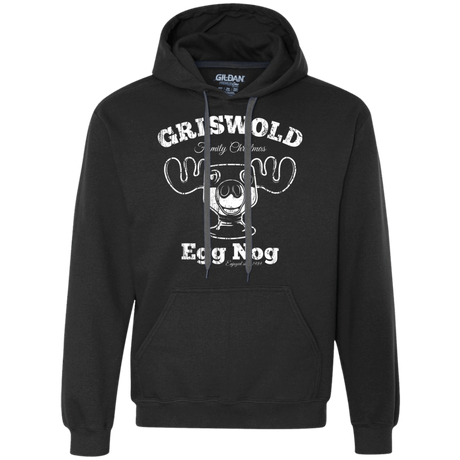 Sweatshirts Black / Small Griswold Christmas Egg Nog Premium Fleece Hoodie