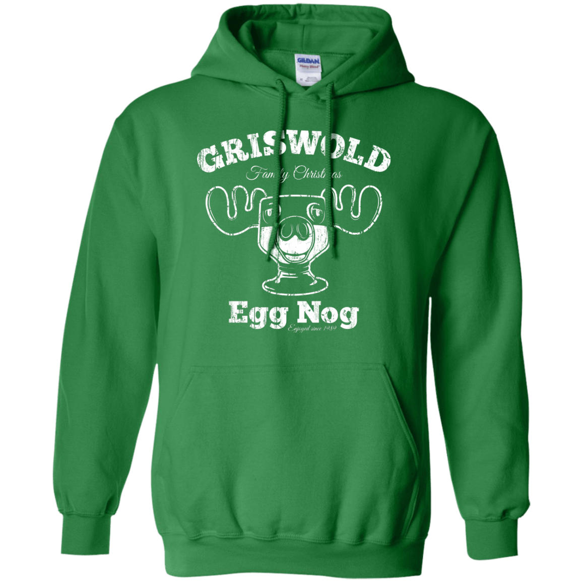 Sweatshirts Irish Green / Small Griswold Christmas Egg Nog Pullover Hoodie