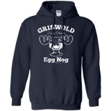 Sweatshirts Navy / Small Griswold Christmas Egg Nog Pullover Hoodie