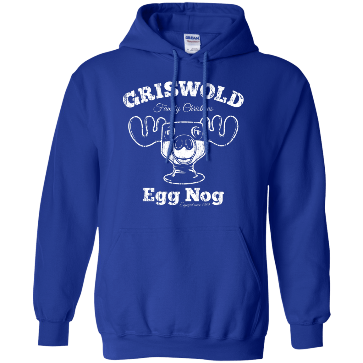 Sweatshirts Royal / Small Griswold Christmas Egg Nog Pullover Hoodie