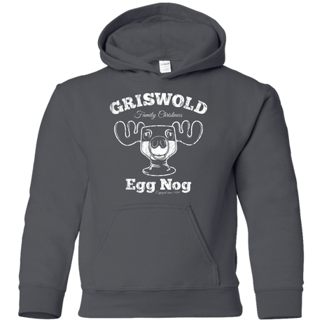 Sweatshirts Charcoal / YS Griswold Christmas Egg Nog Youth Hoodie