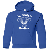 Sweatshirts Royal / YS Griswold Christmas Egg Nog Youth Hoodie