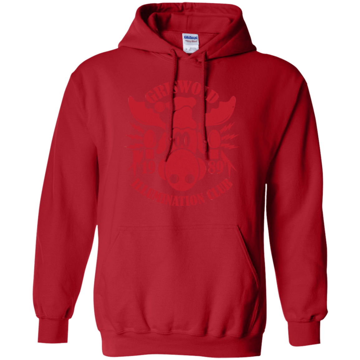 Sweatshirts Red / Small Griswold Illumination Club Pullover Hoodie