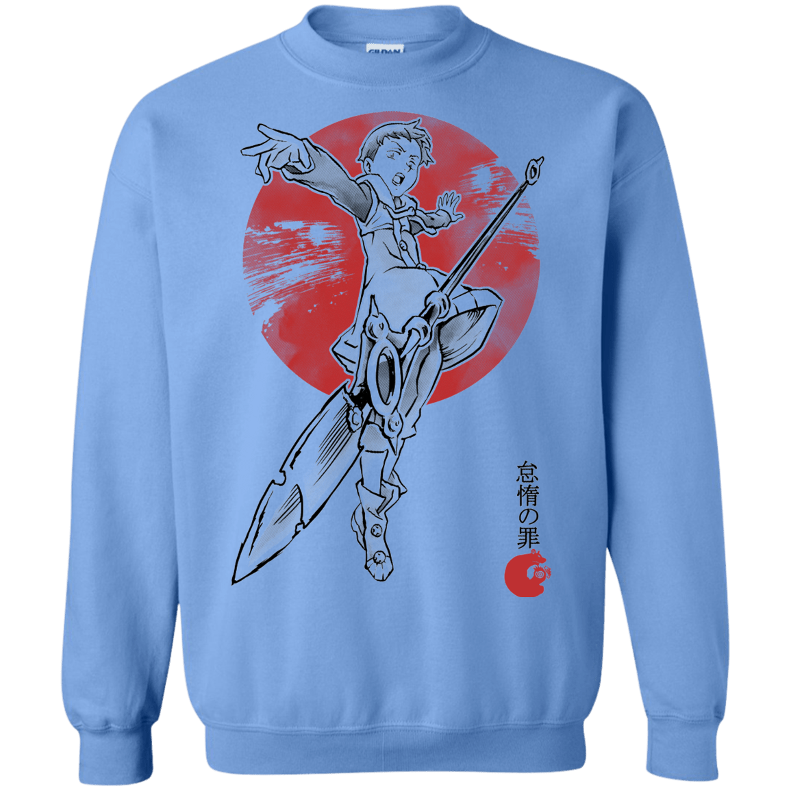 Sweatshirts Carolina Blue / S Grizzly Sloth Crewneck Sweatshirt