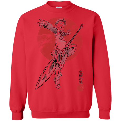 Sweatshirts Red / S Grizzly Sloth Crewneck Sweatshirt