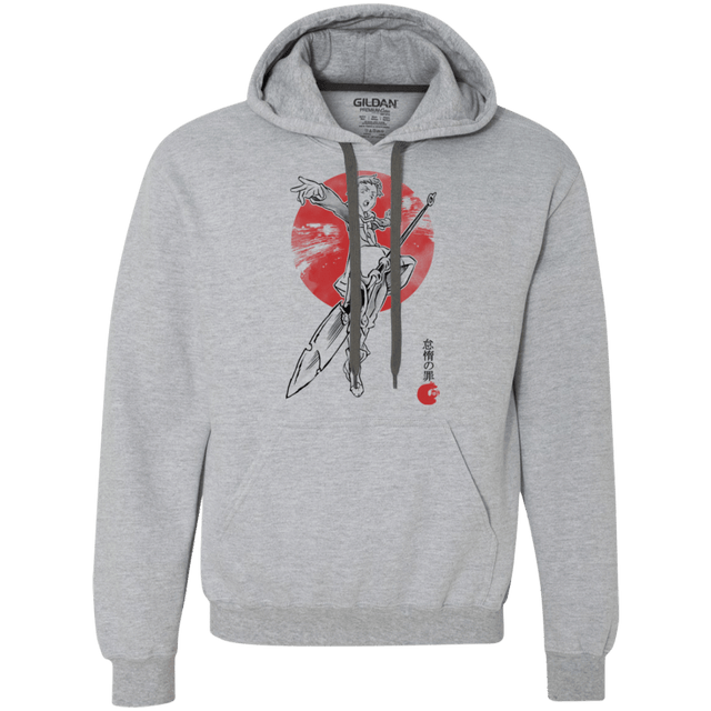 Sweatshirts Sport Grey / S Grizzly Sloth Premium Fleece Hoodie