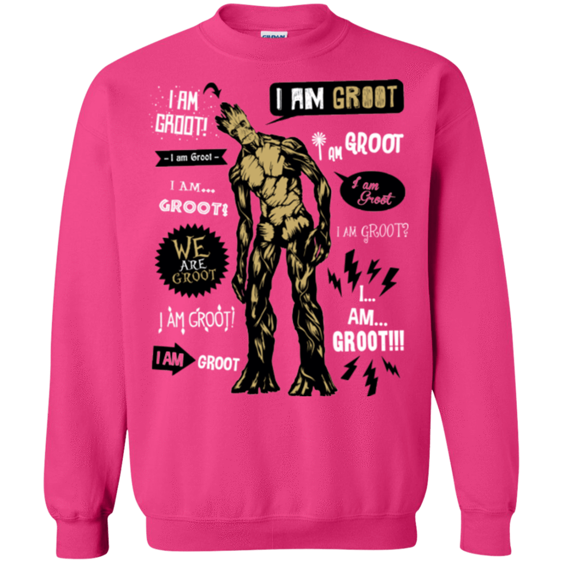 Sweatshirts Heliconia / Small Groot Famous Quotes Crewneck Sweatshirt