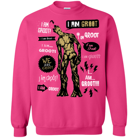 Sweatshirts Heliconia / Small Groot Famous Quotes Crewneck Sweatshirt