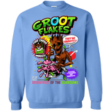 Sweatshirts Carolina Blue / Small Groot Flakes Crewneck Sweatshirt