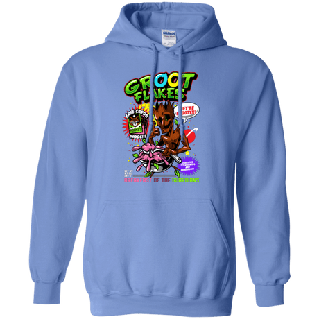 Sweatshirts Carolina Blue / Small Groot Flakes Pullover Hoodie