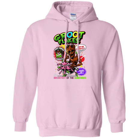 Sweatshirts Light Pink / Small Groot Flakes Pullover Hoodie