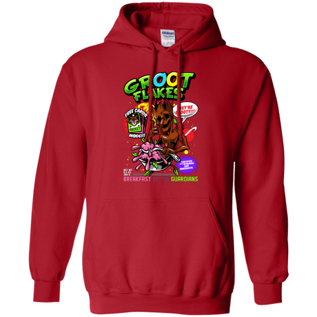 Sweatshirts Red / Small Groot Flakes Pullover Hoodie