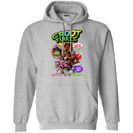 Sweatshirts Sport Grey / Small Groot Flakes Pullover Hoodie