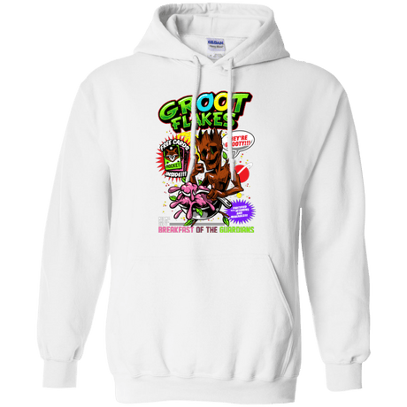 Sweatshirts White / Small Groot Flakes Pullover Hoodie