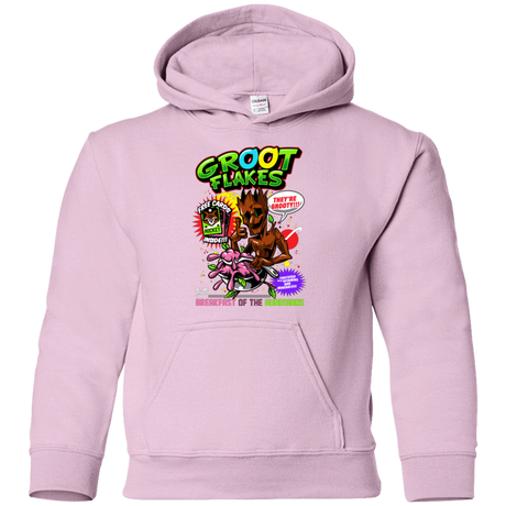 Sweatshirts Light Pink / YS Groot Flakes Youth Hoodie