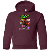 Sweatshirts Maroon / YS Groot Flakes Youth Hoodie