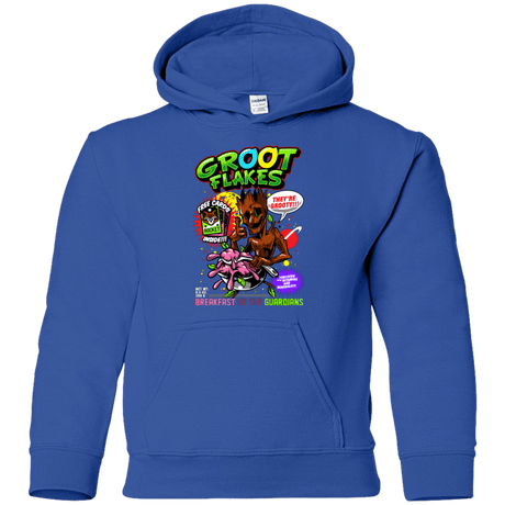 Sweatshirts Royal / YS Groot Flakes Youth Hoodie