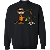 Sweatshirts Black / Small Groot Grief Crewneck Sweatshirt