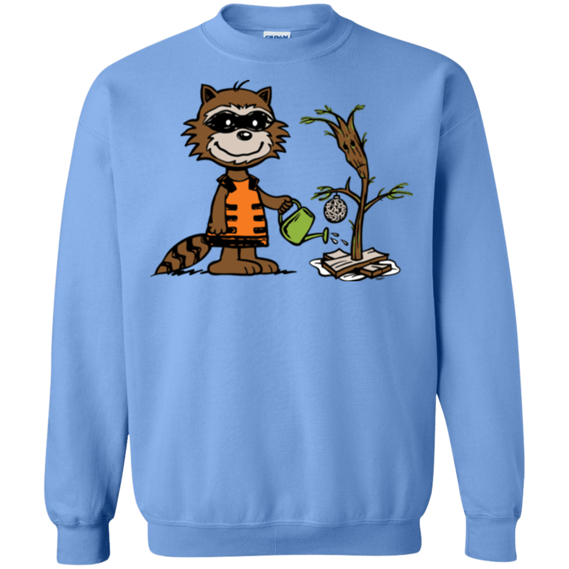 Sweatshirts Carolina Blue / Small Groot Grief Crewneck Sweatshirt