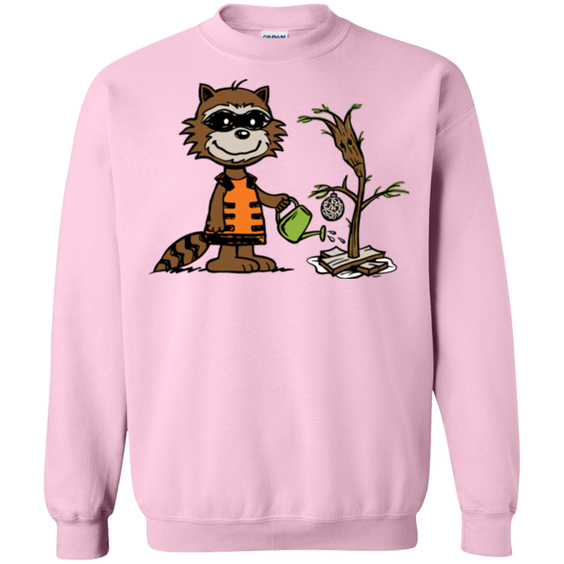 Sweatshirts Light Pink / Small Groot Grief Crewneck Sweatshirt