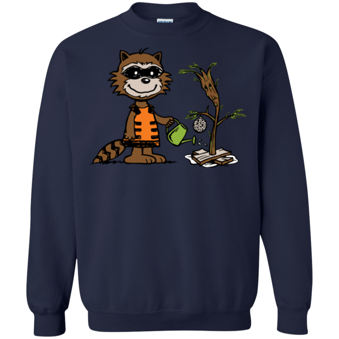 Sweatshirts Navy / Small Groot Grief Crewneck Sweatshirt