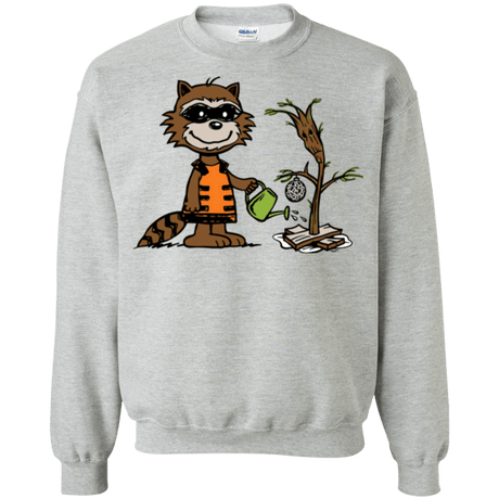 Sweatshirts Sport Grey / Small Groot Grief Crewneck Sweatshirt