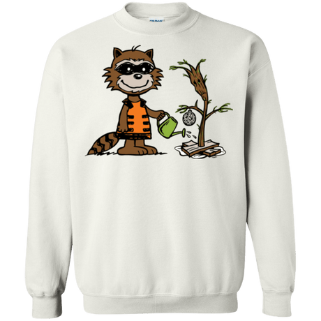 Sweatshirts White / Small Groot Grief Crewneck Sweatshirt