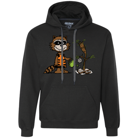 Sweatshirts Black / Small Groot Grief Premium Fleece Hoodie