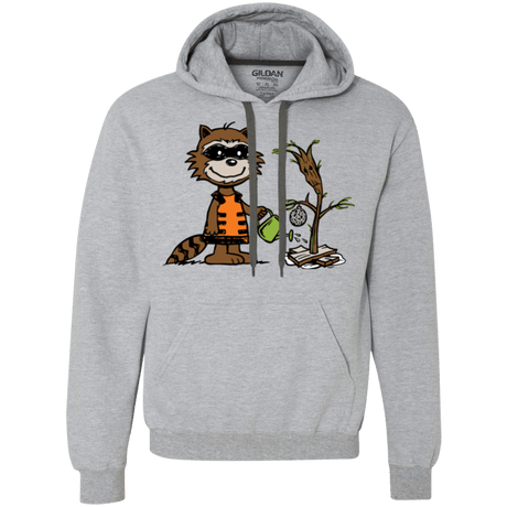 Sweatshirts Sport Grey / Small Groot Grief Premium Fleece Hoodie