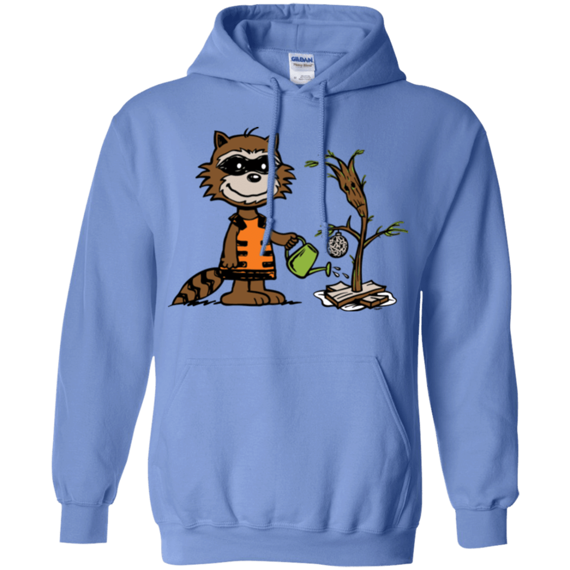 Sweatshirts Carolina Blue / Small Groot Grief Pullover Hoodie