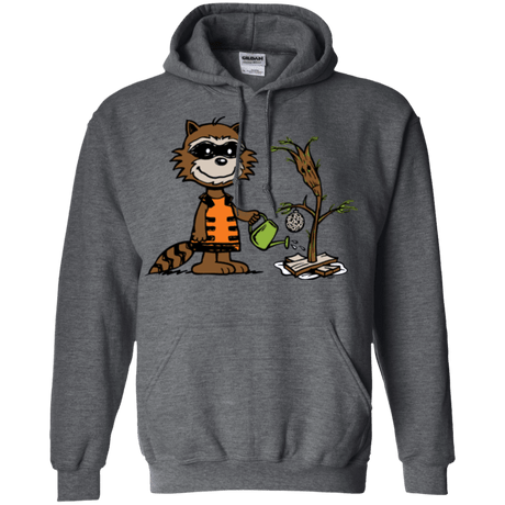 Sweatshirts Dark Heather / Small Groot Grief Pullover Hoodie