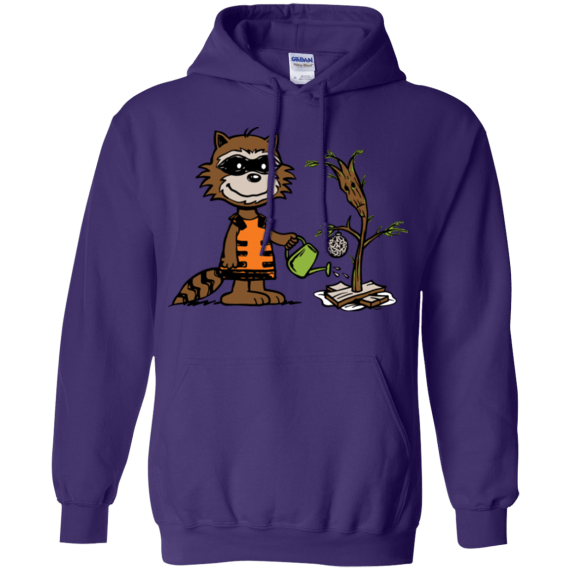 Sweatshirts Purple / Small Groot Grief Pullover Hoodie