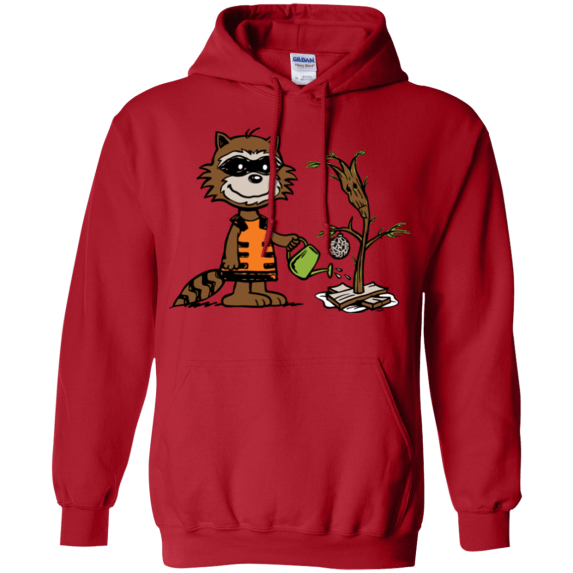 Sweatshirts Red / Small Groot Grief Pullover Hoodie