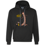 Sweatshirts Black / Small Groot Is Giving Premium Fleece Hoodie