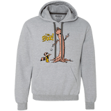 Sweatshirts Sport Grey / Small Groot Is Giving Premium Fleece Hoodie