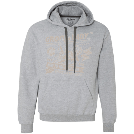 Sweatshirts Sport Grey / Small Groot Lady Premium Fleece Hoodie