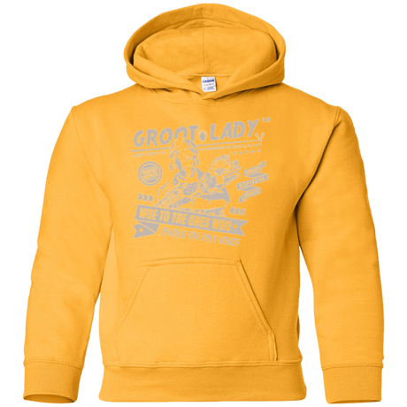 Sweatshirts Gold / YS Groot Lady Youth Hoodie