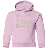 Sweatshirts Light Pink / YS Groot Lady Youth Hoodie