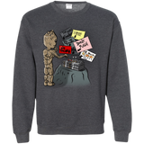 Sweatshirts Dark Heather / S Groot No Touch Crewneck Sweatshirt