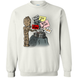 Sweatshirts White / S Groot No Touch Crewneck Sweatshirt