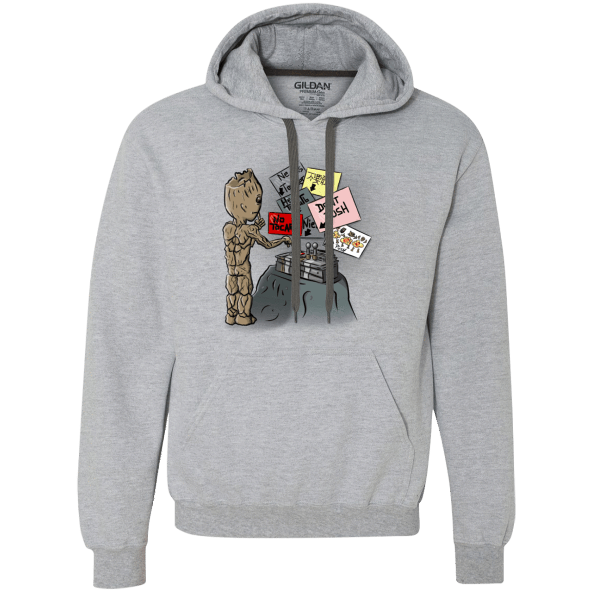 Sweatshirts Sport Grey / L Groot No Touch Premium Fleece Hoodie