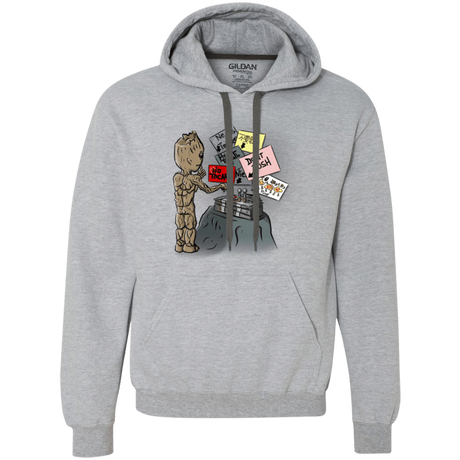 Sweatshirts Sport Grey / L Groot No Touch Premium Fleece Hoodie