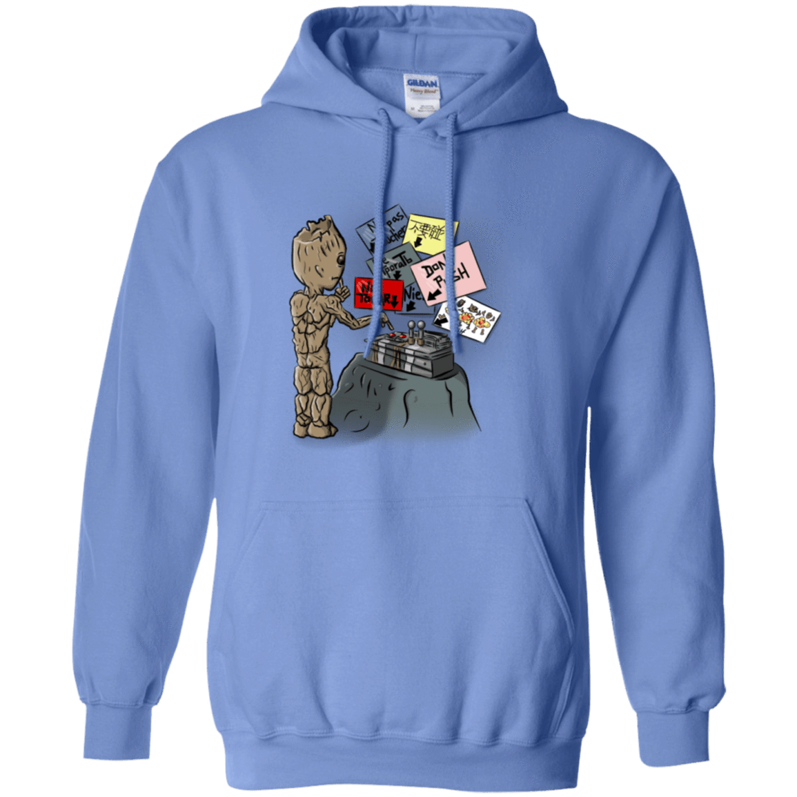 Sweatshirts Carolina Blue / S Groot No Touch Pullover Hoodie