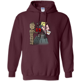 Sweatshirts Maroon / S Groot No Touch Pullover Hoodie